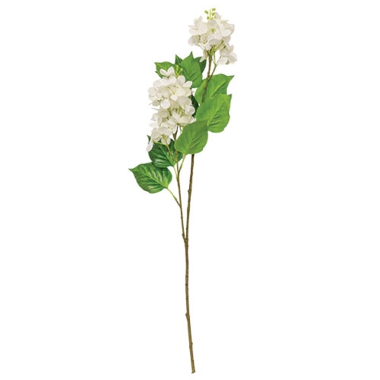 Artificial Hydrangea Bundle Stem 29 Inch Realistic Floral Vase Filler Set of 2